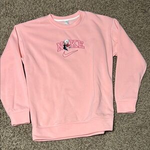 Nike Pink Spiderman Sweatshirt